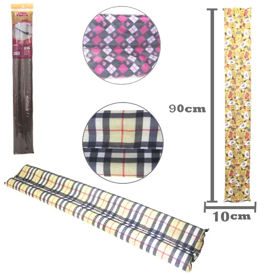 PROTETOR VEDA PORTA DUPLO IMPERMEAVEL ESTAMPADO / LISO 90CM
