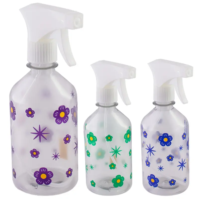 PULVERIZADOR / BORRIFADOR DE PLASTICO PET PARIS FLOR 450ML