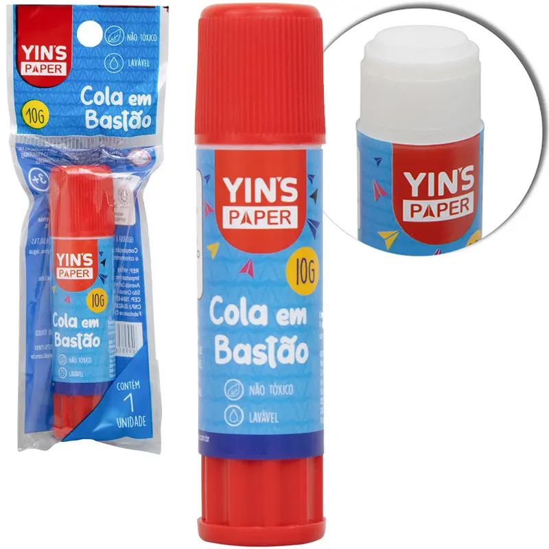 ADESIVO / COLA BASTAO YINS PAPER 10GR