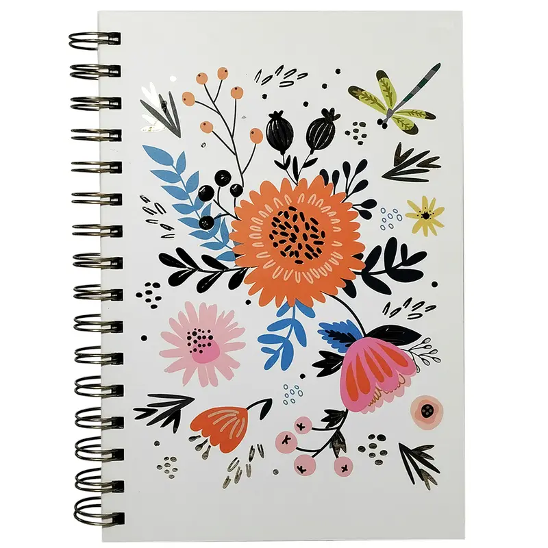 CADERNETA / BLOCO DE ANOTACAO ESPIRAL 80 FOLHAS 21X15CM