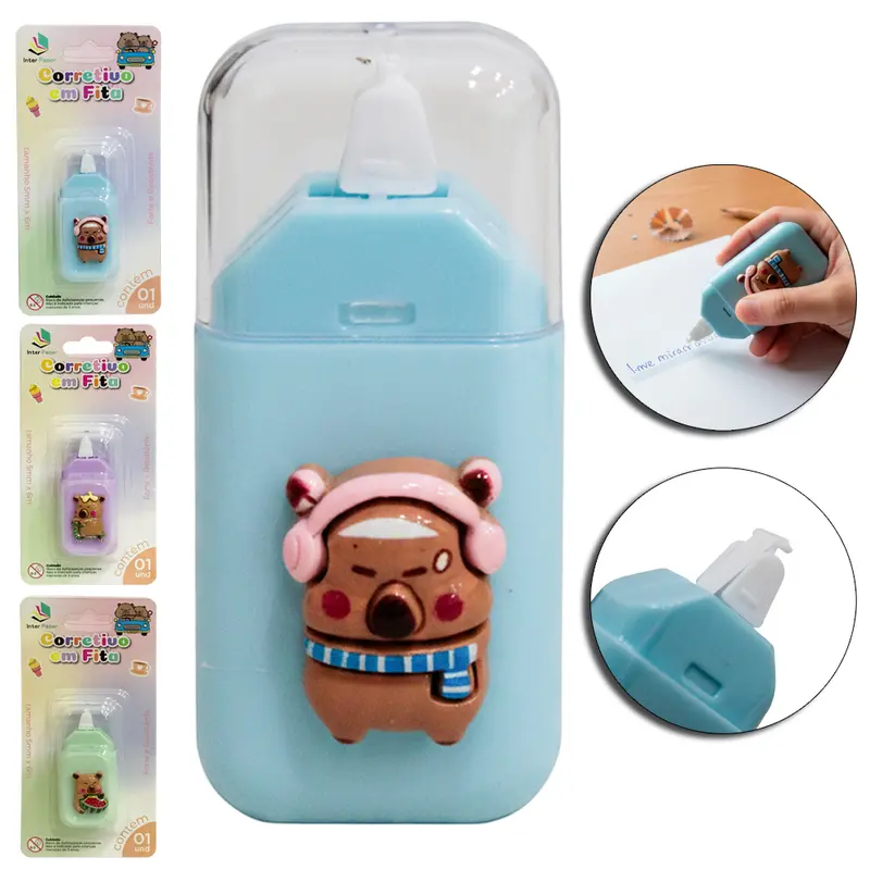 FITA CORRETIVO CAPIVARA INTER PAPER 5MMX6M