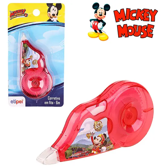 FITA CORRETIVO 5MMX6M MICKEY NA CARTELA