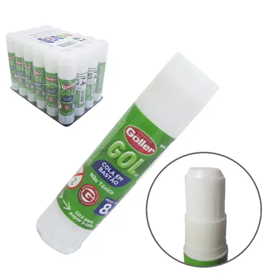 ADESIVO / COLA BASTAO GOL COM 24 PECAS 8G