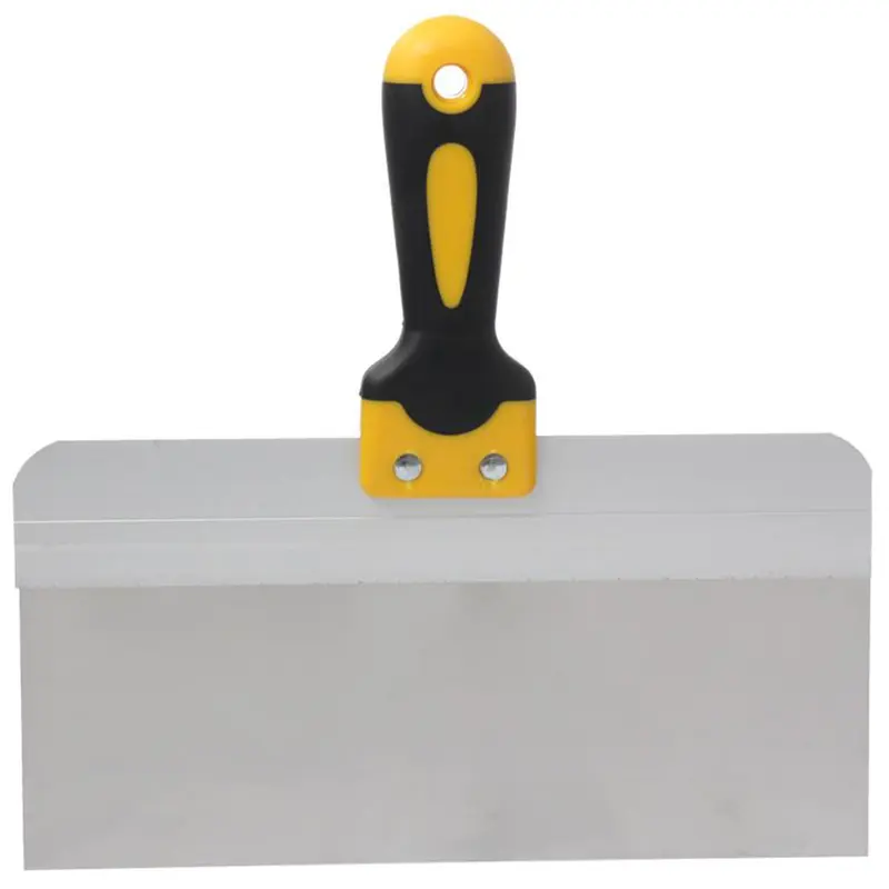 ESPATULA DE INOX PARA GESSO DRYWALL 10'' CABO EMBORRACHADO 25,5X25,5CM