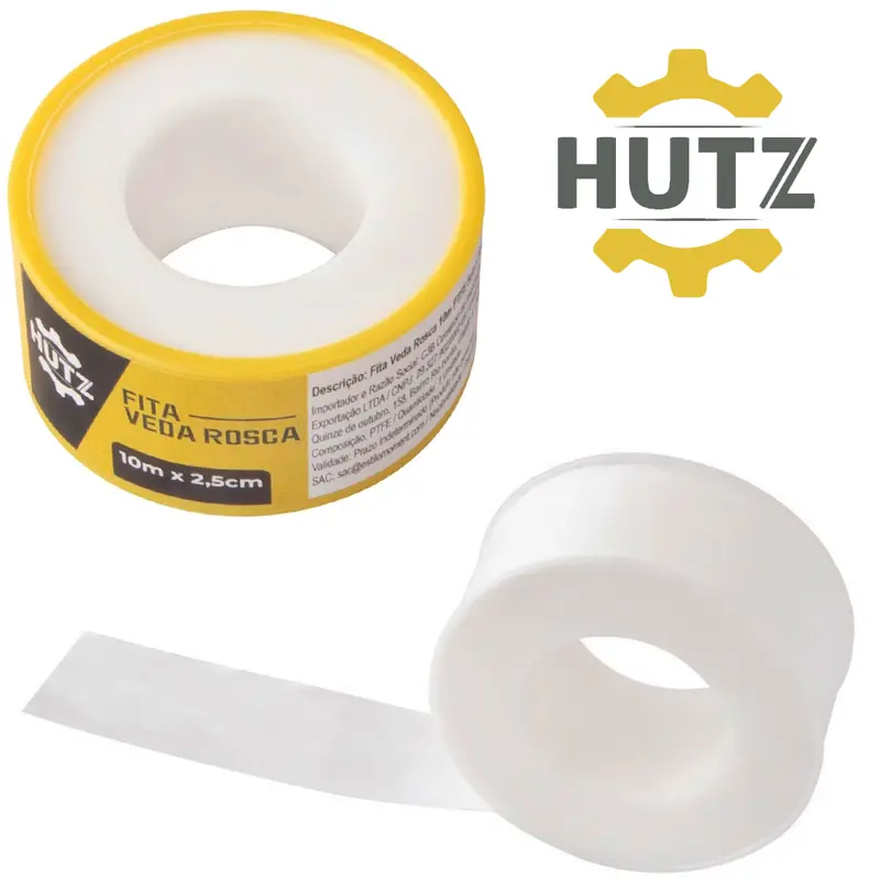 FITA VEDA ROSCA HUTZ 10MX2,5CM