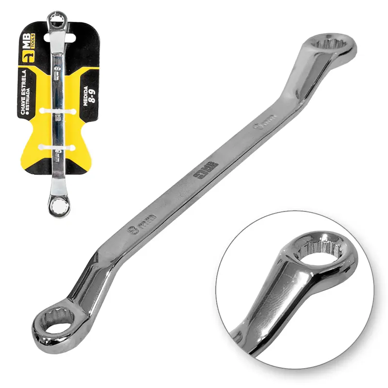 CHAVE ESTRELA ESTRIADA 8 / 9MM MB TOOLS