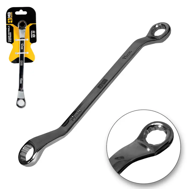 CHAVE ESTRELA ESTRIADA 10 / 11MM MB TOOLS