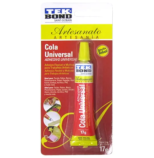 ADESIVO / SUPER COLA UNIVERSAL 17G NO BLISTER