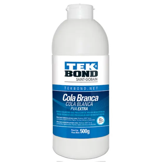 ADESIVO / COLA BRANCA PVA EXTRA 500G