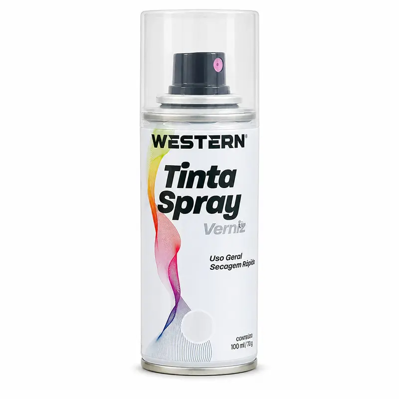 TINTA SPRAY VERNIZ USO GERAL 100ML / 60G