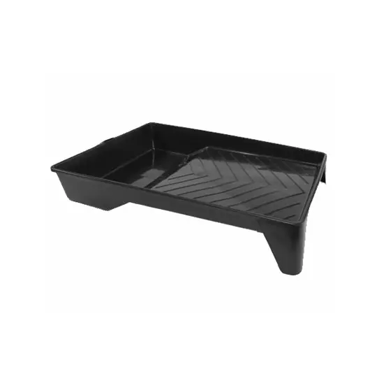 BANDEJA DE PLASTICO PARA PINTURA GRANDE PRETA 39X29X6CM