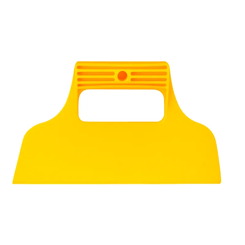 ESPATULA DE PLASTICO LISA PARA PINTURA AMARELO 23X12,5CM MB TOOLS
