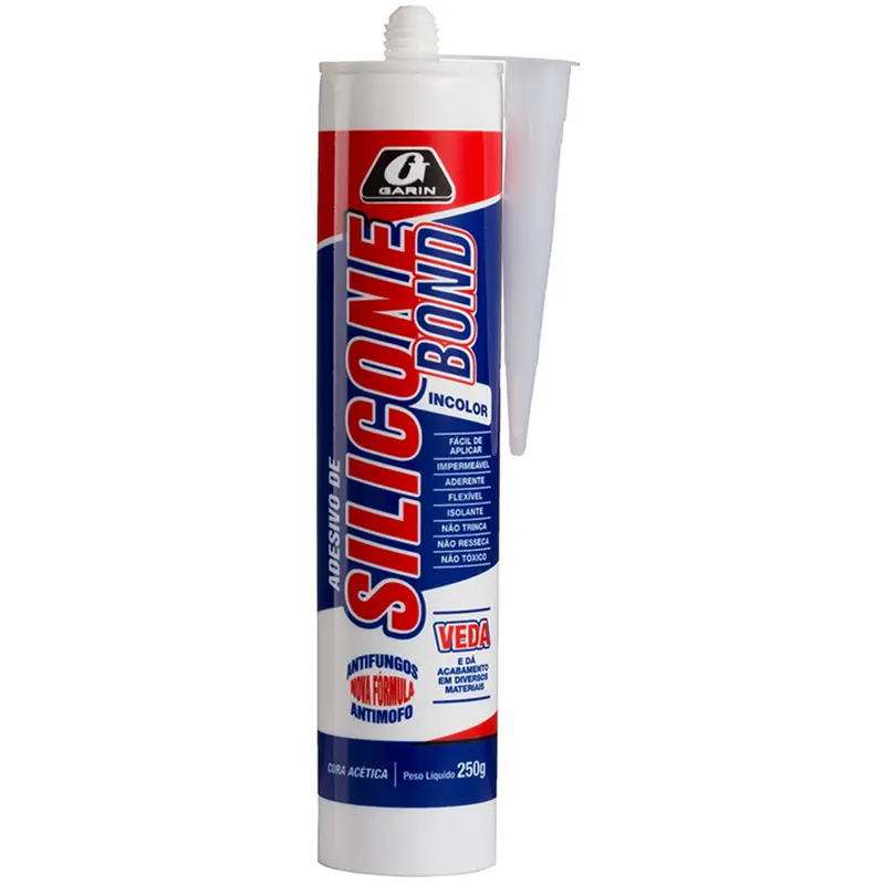 ADESIVO / COLA DE SILICONE BOND INCOLOR 250G