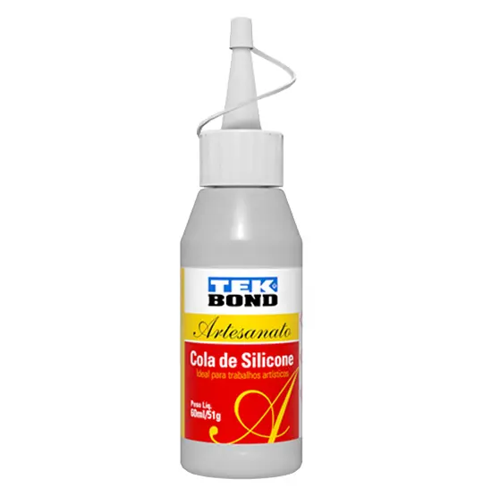 ADESIVO / COLA DE SILICONE ARTESANATO 51G