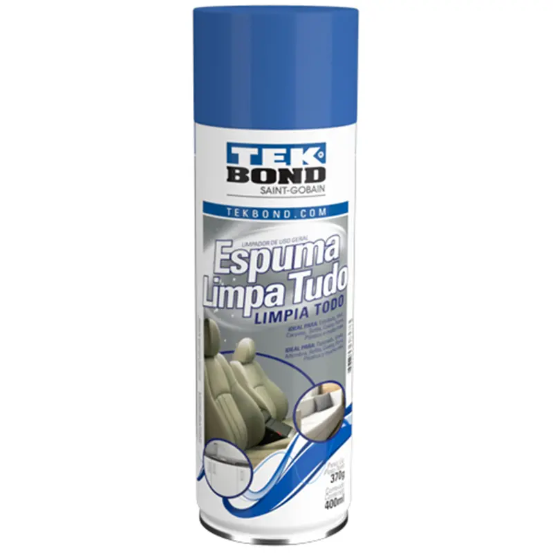 ESPUMA LIMPA TUDO A SECO SPRAY 400ML / 370G