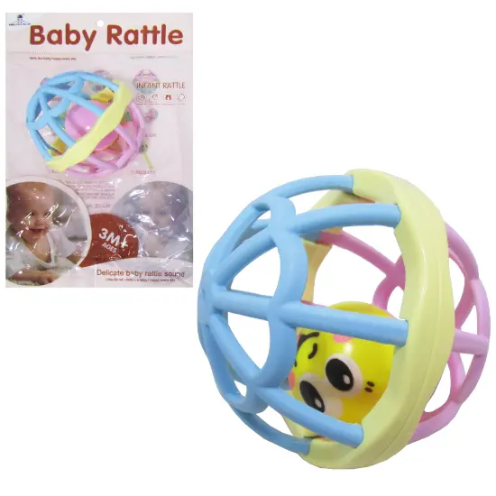 CHOCALHO BABY RATTLE DIVERTIDO BOLA