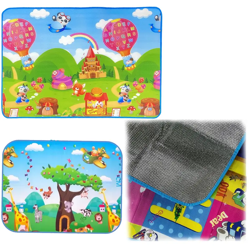 TAPETE TATAME DE EVA INFANTIL PROTECAO TERMICA 120X90CM 3MM