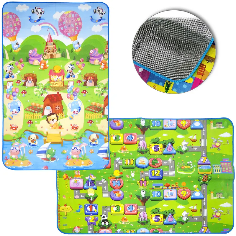 TAPETE TATAME DE EVA INFANTIL PROTECAO TERMICA 180X120CM 3MM