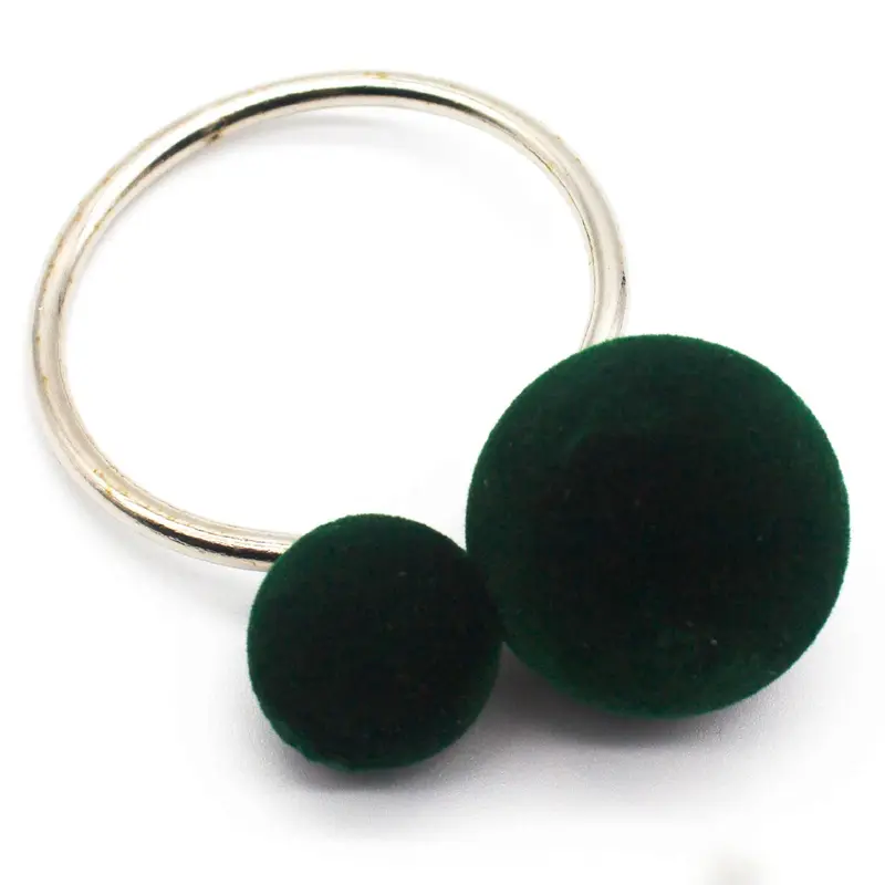 ANEL PORTA GUARDANAPO BOLAS COM 4 PECAS 6,7X4,4X2,5CM