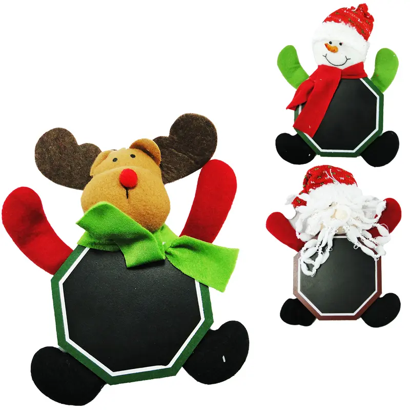 ENFEITE / PORTA RECADO PAPAI NOEL / BONECO DE NEVE / RENA DE NATAL 23CM