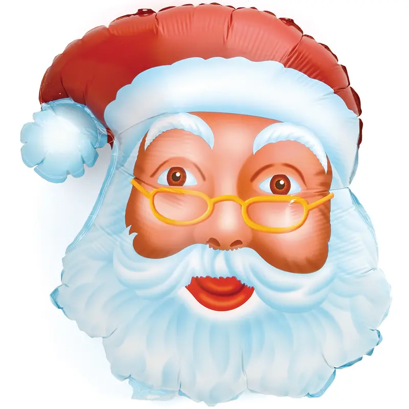BALAO / BEXIGA PAPAI NOEL DE NATAL 51X46CM