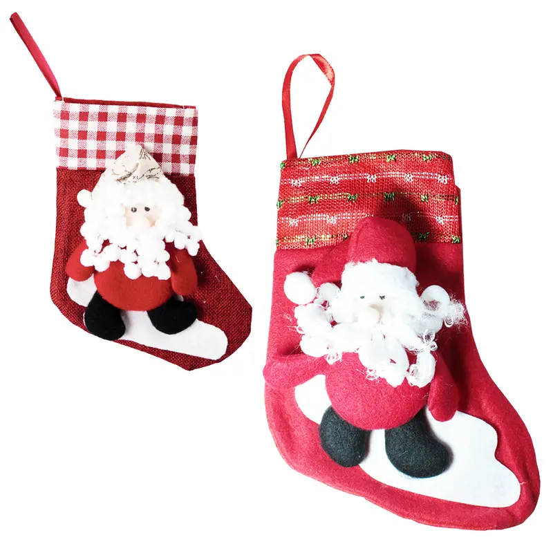 PENDENTE BOTA PAPAI NOEL / BONECO DE NEVE DE NATAL 25X16CM