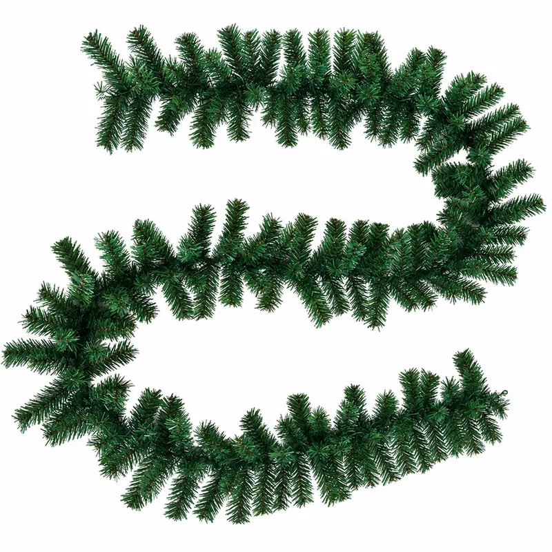 FESTAO VERDE ARAMADO ARTICULADO 160 GALHOS 25X270CM