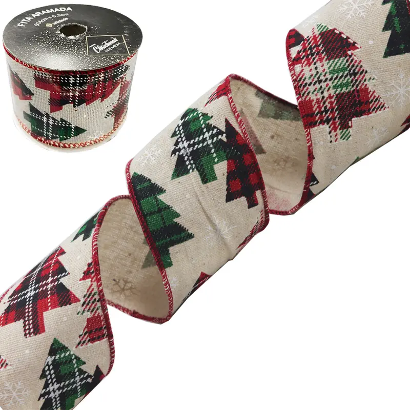 FITA ARAMADO ARVORE DE NATAL PREMIUM DE NATAL 914X6,3CM