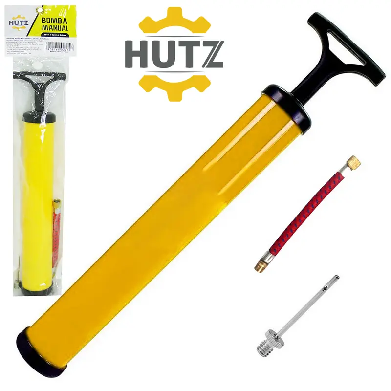 BOMBA DE AR MANUAL PARA INFLAVEIS BOLA HUTZ 29CM