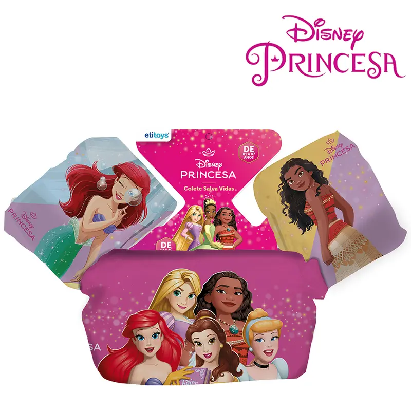 COLETE INFANTIL COM BOIA DE BRACO PRINCESA 56X16X12CM