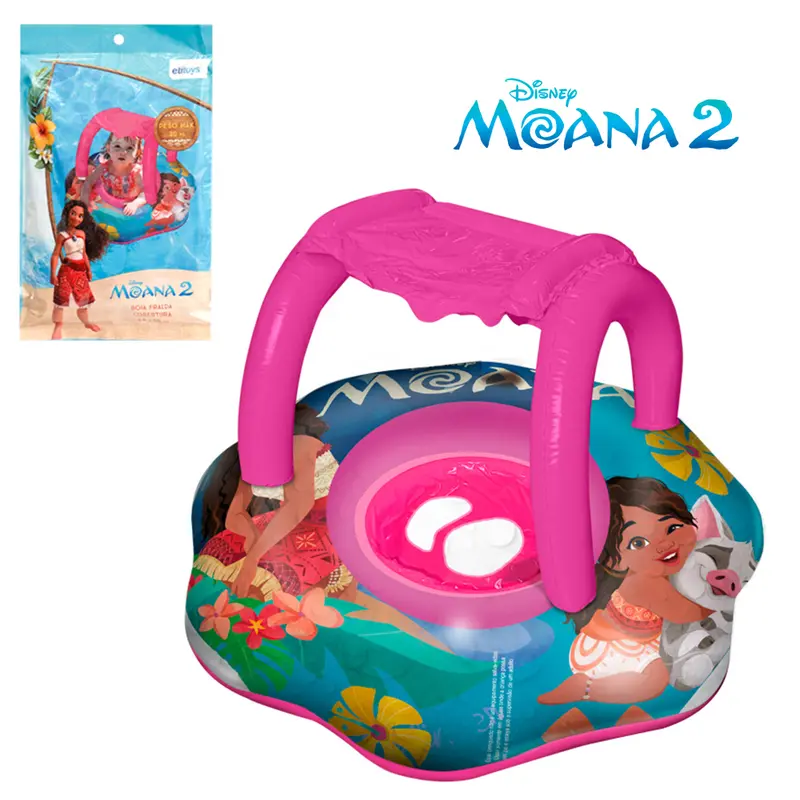 BOIA / BOTE INFLAVEL FRALDA COM COBERTURA MOANA 2 68X56CM