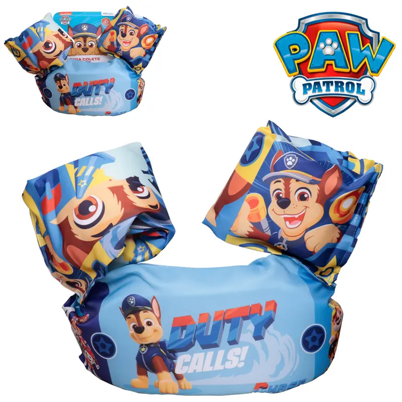 COLETE INFANTIL COM BOIA DE BRACO PATRULHA CANINA 56X16X12CM