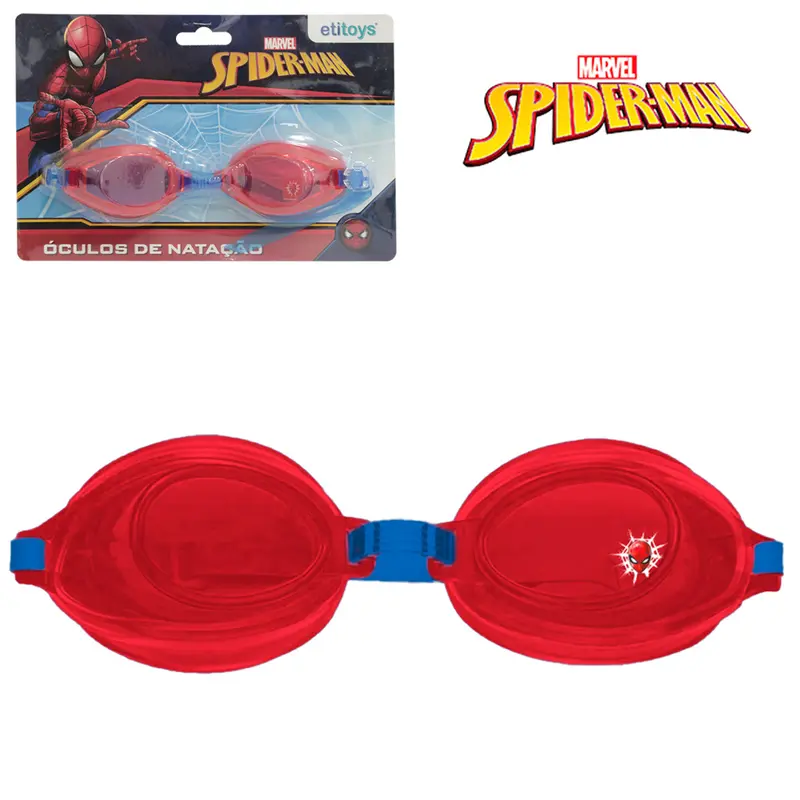 OCULOS DE NATACAO HOMEM ARANHA/SPIDER MAN 15,5X3CM