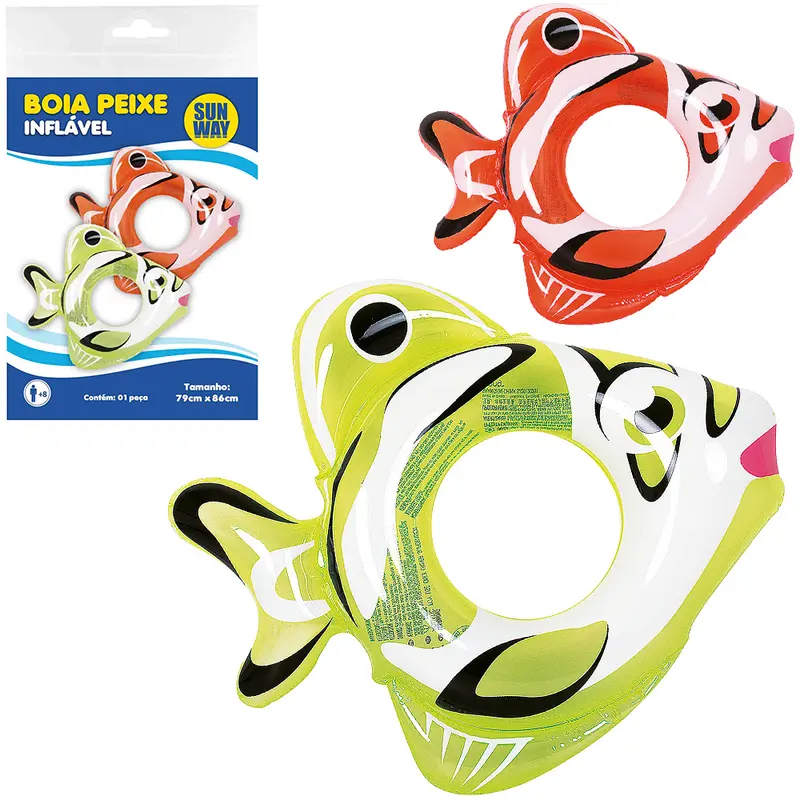 BOIA INFLAVEL PEIXE SUN WAY 86X79CM