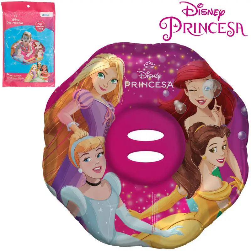 BOIA CIRCULAR INFLAVEL FRALDA PRINCESAS 56CM DE Ø DISNEY