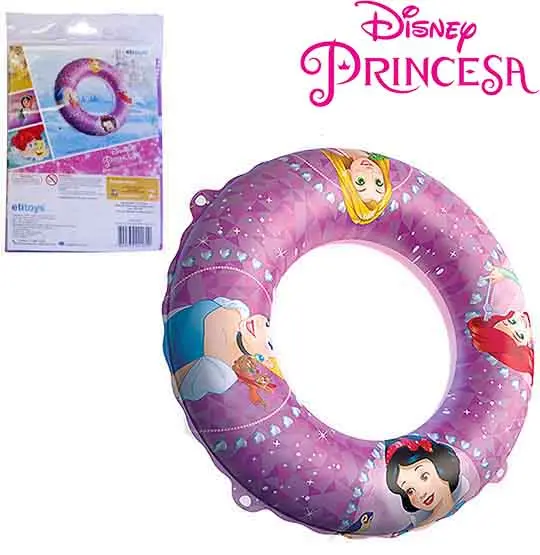 BOIA CIRCULAR INFLAVEL COM FRANJA PRINCESAS 72CM DE Ø DISNEY