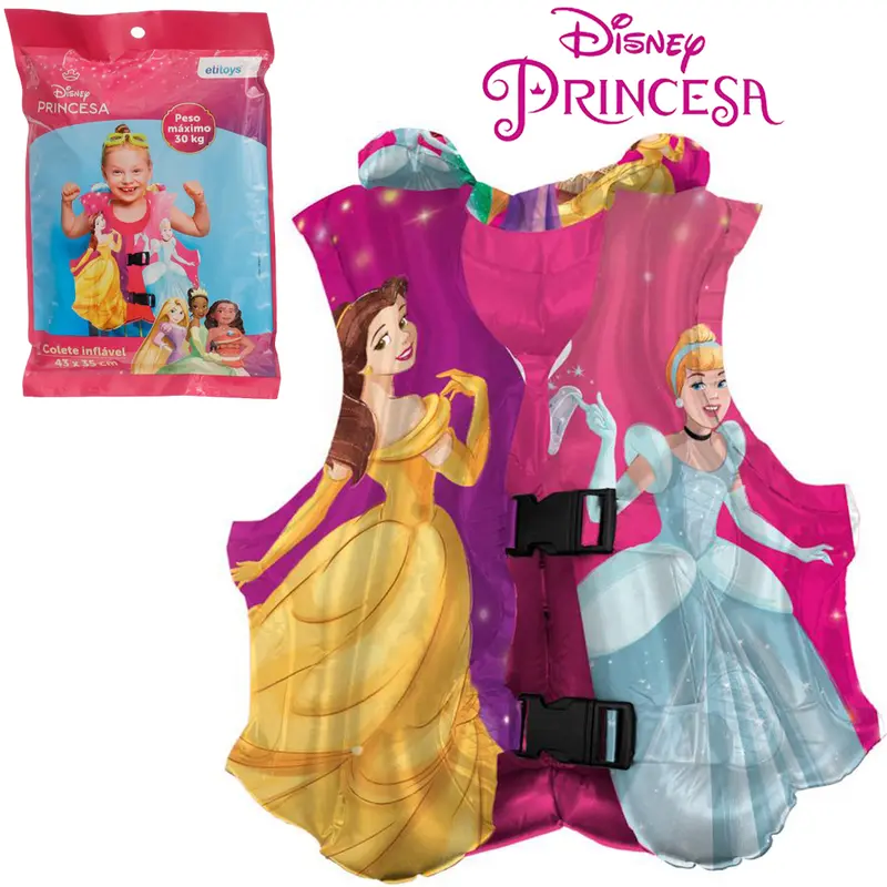 COLETE INFLAVEL INFANTIL PRINCESAS 43X35CM DISNEY