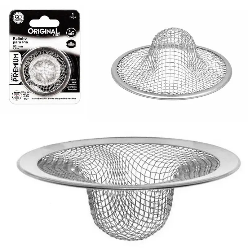 RALO DE INOX PARA PIA PEQUENO PREMIUM 5,2CM DE Ø