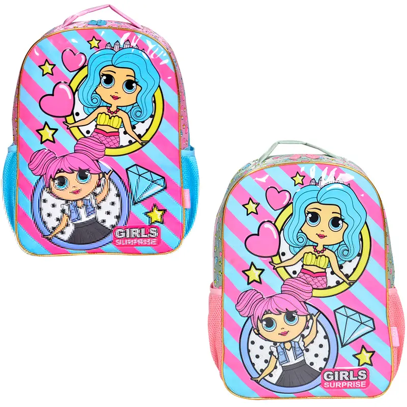 MOCHILA INFANTIL FEMININA GIRLS SURPRISE 16''