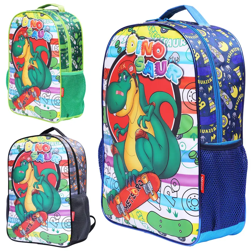 MOCHILA INFANTIL MASCULINA STANDARD DINOSAUR 16''