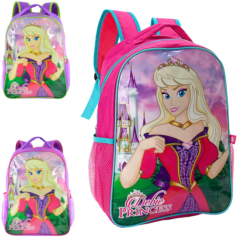 MOCHILA INFANTIL FEMININA STANDARD DEBIE PRINCESS 16