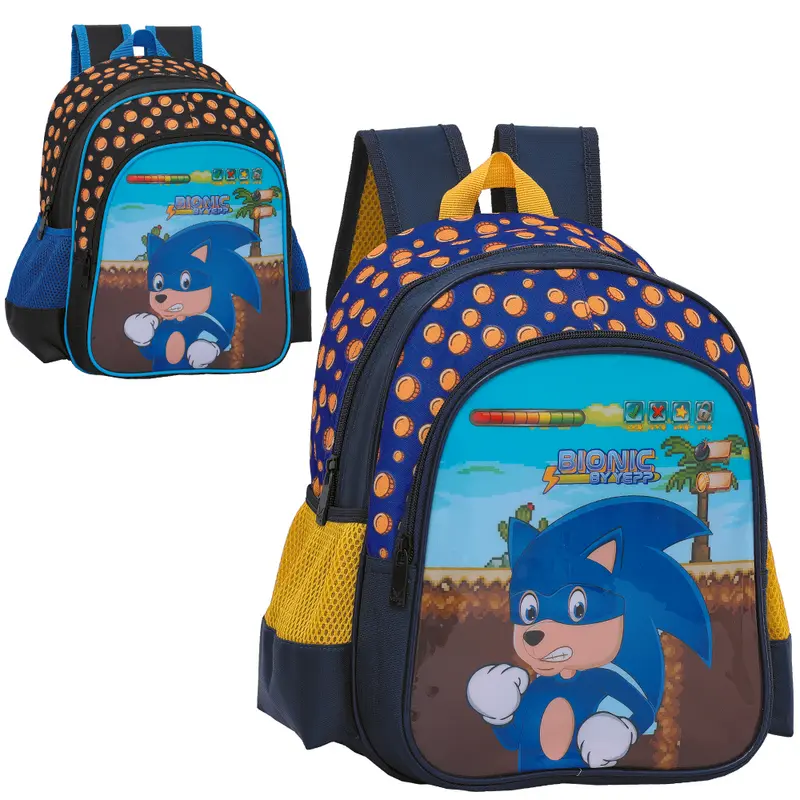 MOCHILA INFANTIL MASCULINA BIONIC BY YEPP 13''