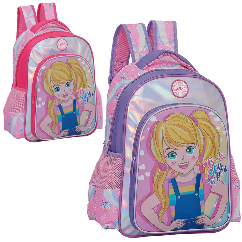 MOCHILA INFANTIL FEMININA BE HAPPY YEPP 16''