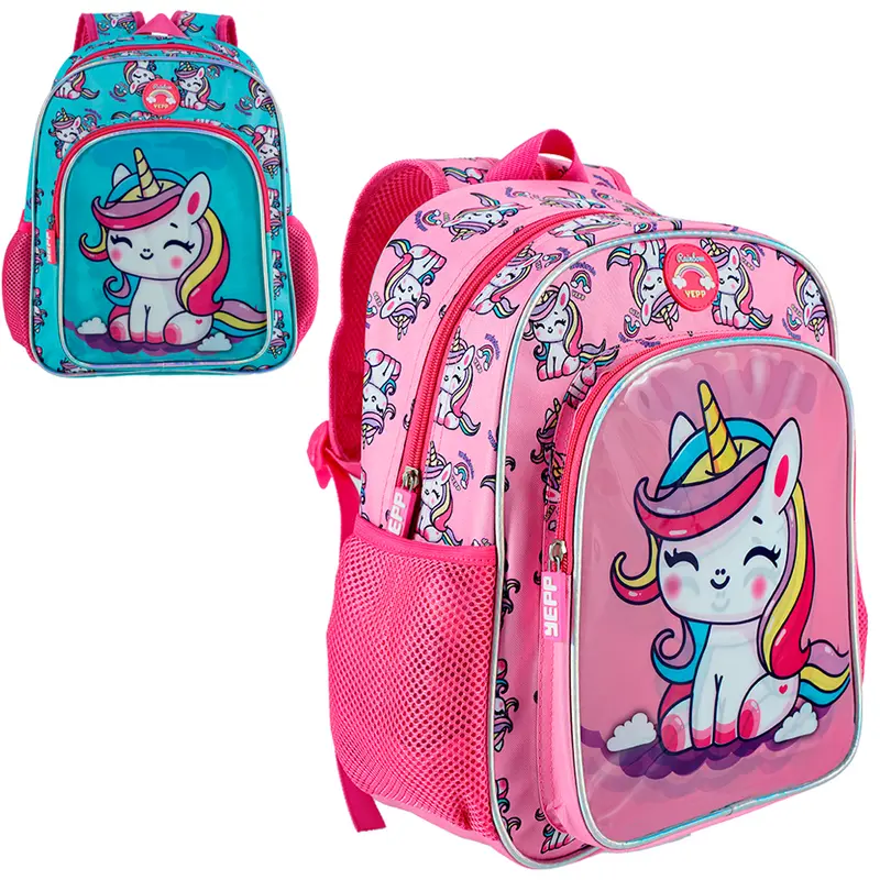 MOCHILA INFANTIL FEMININA UNICORNIO YEPP 13''