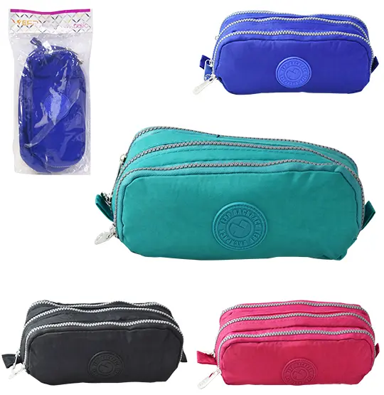 ESTOJO NECESSAIRE TRIPLO UNISSEX KLP YEPP BAGS NOT SO BASIC 20X9X6CM