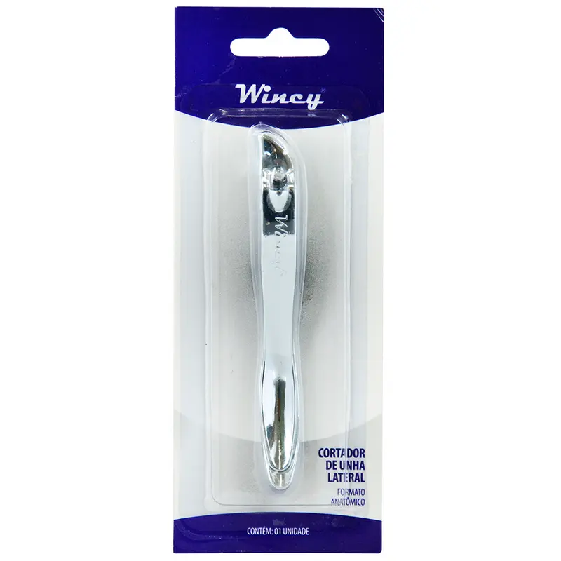 CORTADOR DE UNHA LATERAL DE INOX 10CM NA CARTELA