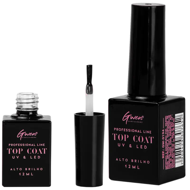 TOP COAT UV & LED ALTO BRILHO PROFISSIONAL GWEN 12ML