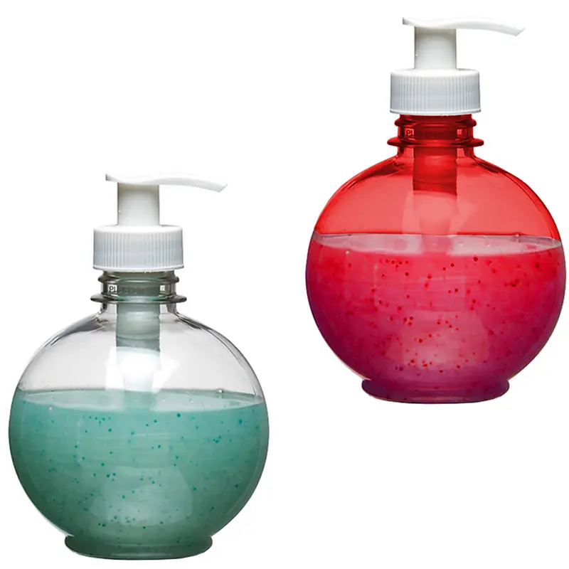 PORTA SABONETE LIQUIDO DE PLASTICO PET BOLA 300ML