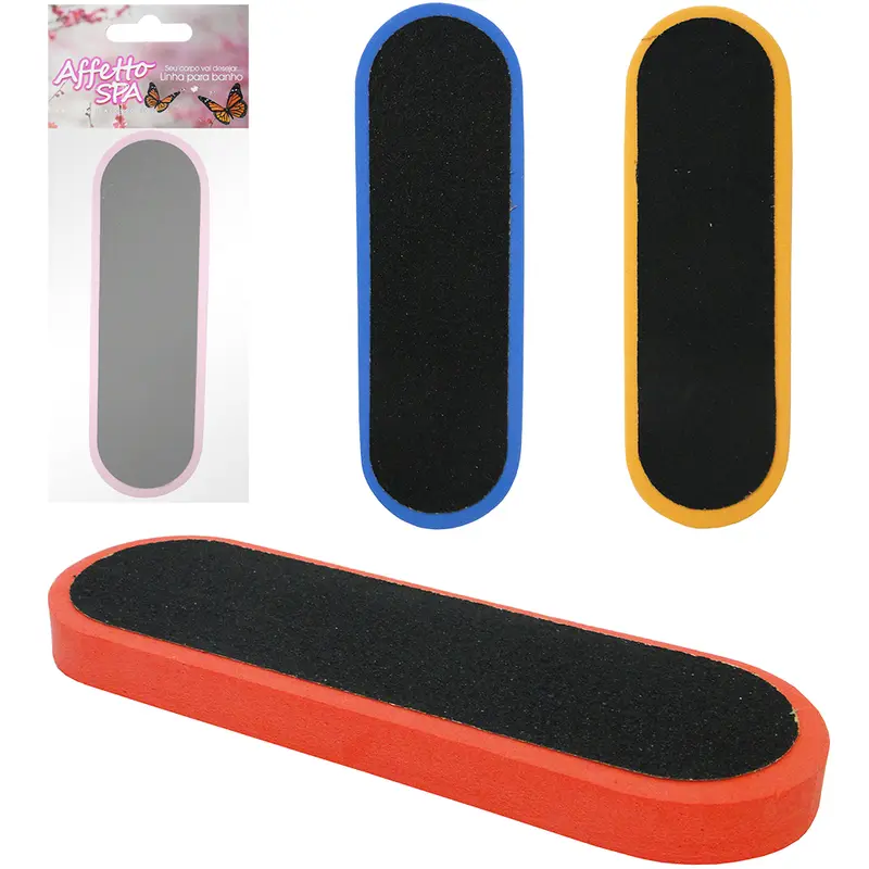 LIXA DE PE DUPLA FACE DE EVA GRANDE COLORS 21X6,5X1,7CM