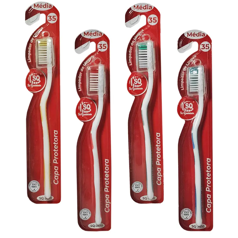 ESCOVA DENTAL MEDIA COM PROTETOR DE CERDA
